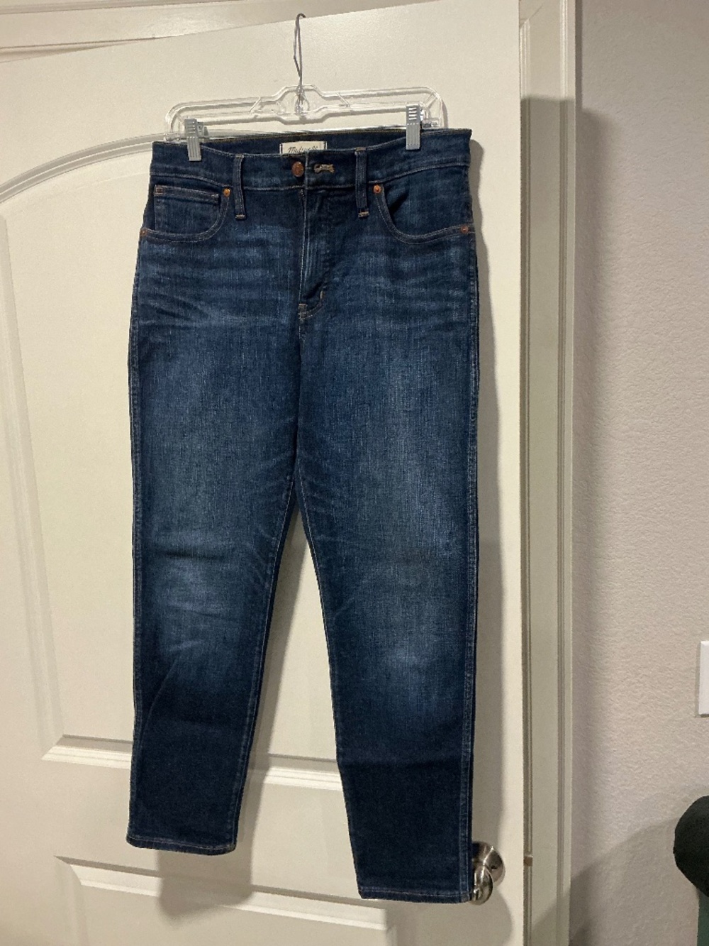 Madewell Ankle Length Slim Straight Jeans